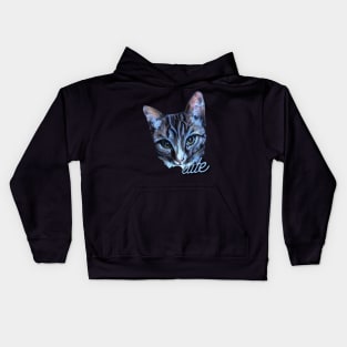 cute cat Kids Hoodie